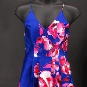 NWT By & By Floral Formal Dress Prom Size 13 Homecoming Wedding